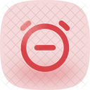 Alarm Subtract  Icon