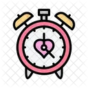 Alarma De Amor Corazon Alarma Icon
