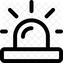 Alarma de seguridad  Icono