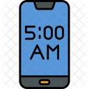 Alarma de teléfono inteligente  Icono