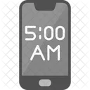 Alarma de teléfono inteligente  Icono