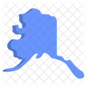 Alaska-Karte  Symbol