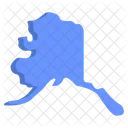 Alaska Map  Icon
