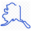 Alaska Map  Icon