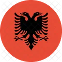 Albania Flag World Icon