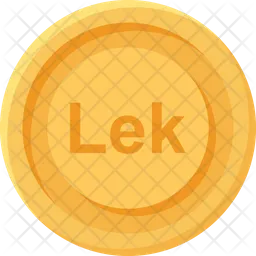 Albania Lek Coin  Icon