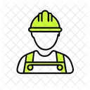 Albanil Construccion Trabajador Icono