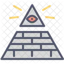 Albanileria Piramide Sauron Icono