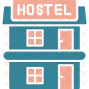Albergue Hotel Cama Ícone