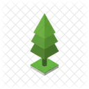 Albero Natura Isometrica Icon