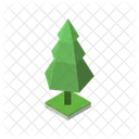 Albero Natura Isometrica Icon