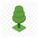 Albero Natura Isometrica Icon