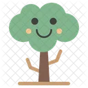 Albero Emoji Emoticon Emozione Icon