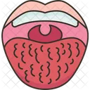 Albicans Tongue Fungus Icon