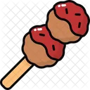 Albondiga Carne Brocheta Icon