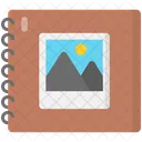 Album De Recortes Icono