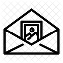 Album Letter Photographs Memories Icon