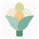 Alcachofa Vegetariana Planta Icono