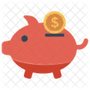 Cerdito Banco Ahorro Icono