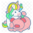 Unicornio Caballo Magia Icono