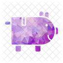 Cerdito Banco Banca Icon