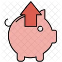 Quitar Piggy Banca Icono