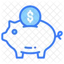 Hucha Dinero Inversion Icon