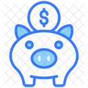 Hucha Dinero Inversion Icon