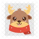 Alce Astas Animal Icono