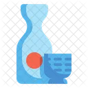 Sake Alcohol Cup Icon