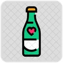 Valentine Day Alcohol Drink Icon