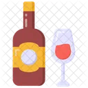 와인 와인병 알코올 아이콘