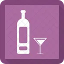 Alcohol Bottle Glass Icon