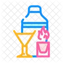 Alcohol Drinks Color Icon