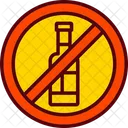 Alcohol Prohibicion Beber Icono