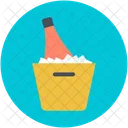 Alcohol Champagne Bucket Icon