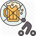 Alcohol Drinking Riding Icon