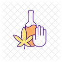 Alcohol Drug Dependence Icon