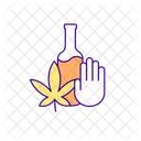 Alcohol Drug Dependence Icon