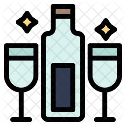 Alcohol Bottle  Icon