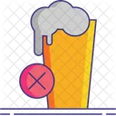 Alcohol Free  Icon