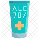 Alcohol Gel Sanitizer Icon