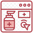 Alcohol Gel  Icon