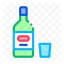 Bottle Drink Glass Icon