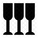 Alcohol Glasses Celebration Icon