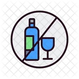 Alcohol Prohibited  Icon