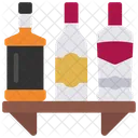 Alcohol Shelf  Icon