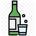 Alcoholic Drink Alcohol Bottle Alcohol Glass Icon