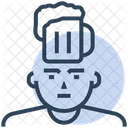 Alcoholic Mind Beer Thought Beer Icon