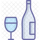 Alcool Bouteille De Biere Vin Icon